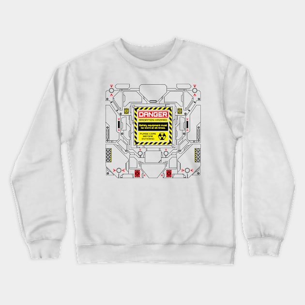 DANGER Crewneck Sweatshirt by DCLawrenceUK